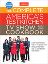 Cover image for The Complete America's Test Kitchen TV Show Cookbook 2001-2019
